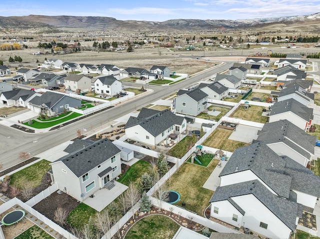 1002 E 2680 S, Heber City, UT 84032 - birds eye view of property featuring a residential view and a mountain view