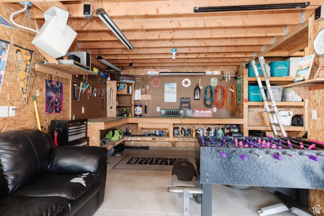 787 S 2nd W, Preston, ID 83263 - basement featuring a workshop area