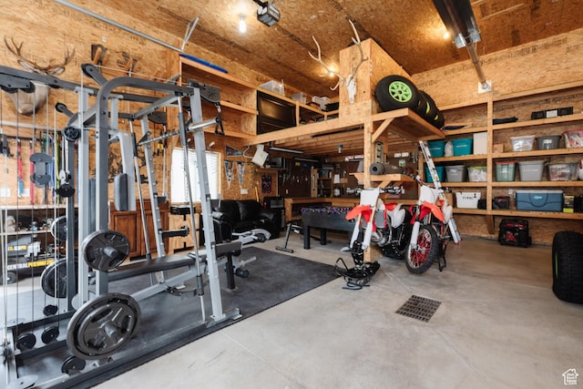 787 S 2nd W, Preston, ID 83263 - exercise area with a workshop area