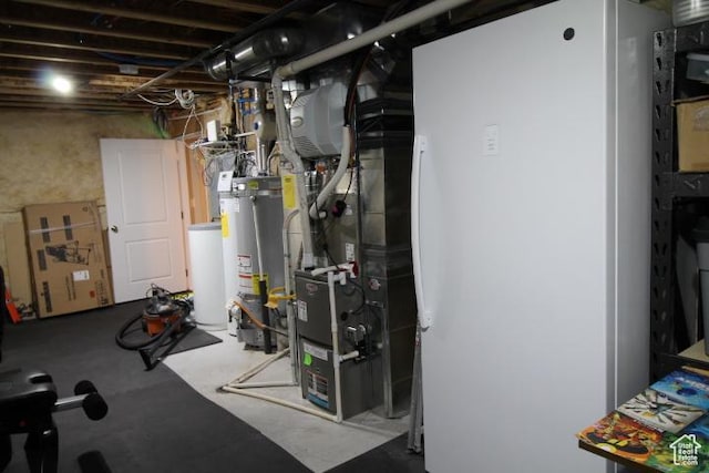 987 W 880 N, American Fork, UT 84003 - utilities featuring gas water heater