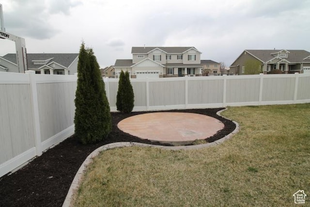 987 W 880 N, American Fork, UT 84003 - view of yard featuring a fenced backyard, a residential view, and a patio