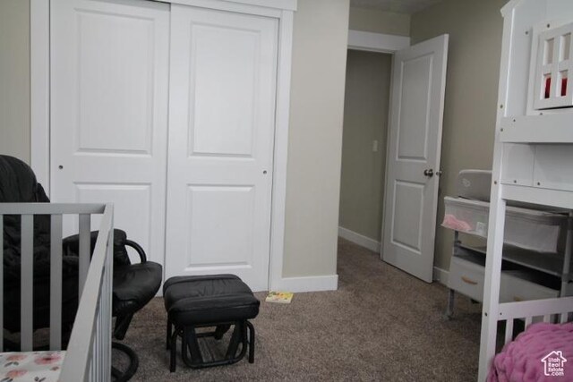 987 W 880 N, American Fork, UT 84003 - carpeted bedroom featuring baseboards and a closet