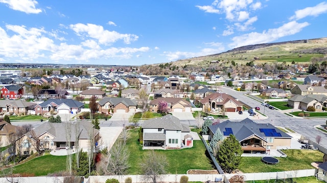 3182 N 1350 W, Pleasant View, UT 84414 - aerial view of property's location featuring nearby suburban area and a mountainous background