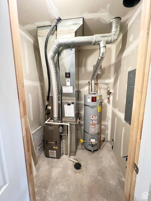 utilities with secured water heater