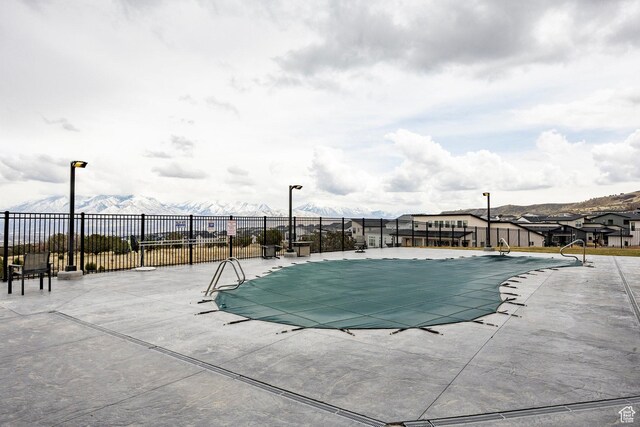14902 S Fawley Ln, Herriman, UT 84096 - pool with fence and a patio area