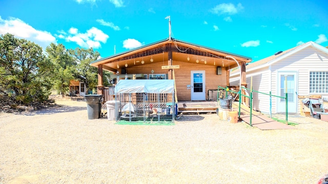 view of rear view of house