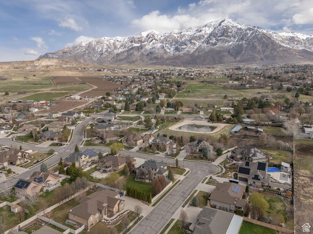 1255 W 3300 N, Pleasant View, UT 84414 - birds eye view of property featuring a residential view and a mountain view