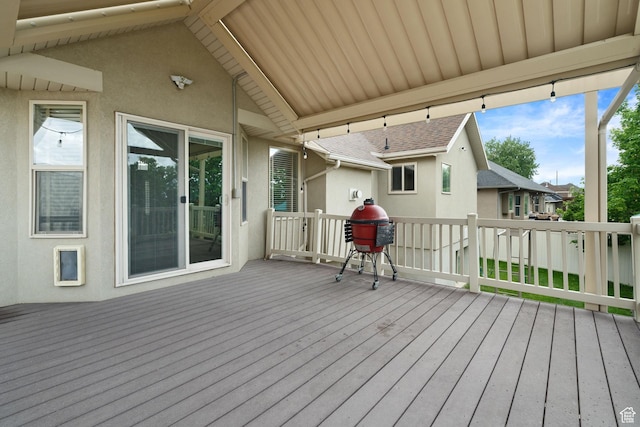 2711 N Deer Meadow Dr, Lehi, UT 84043 - view of wooden deck