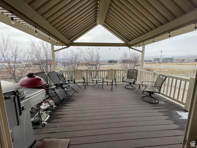 view of deck