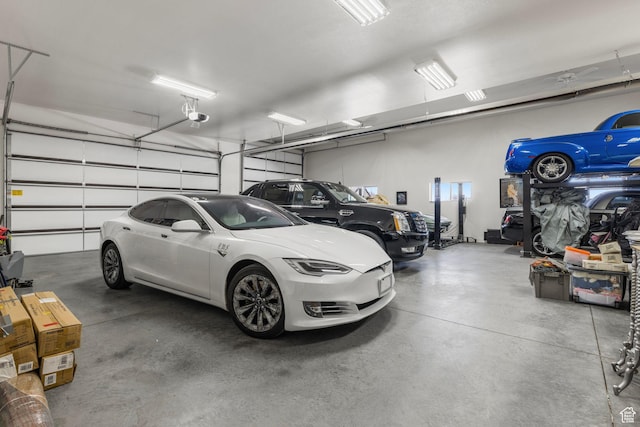13053 S 1300 W, Riverton, UT 84065 - garage featuring a garage door opener