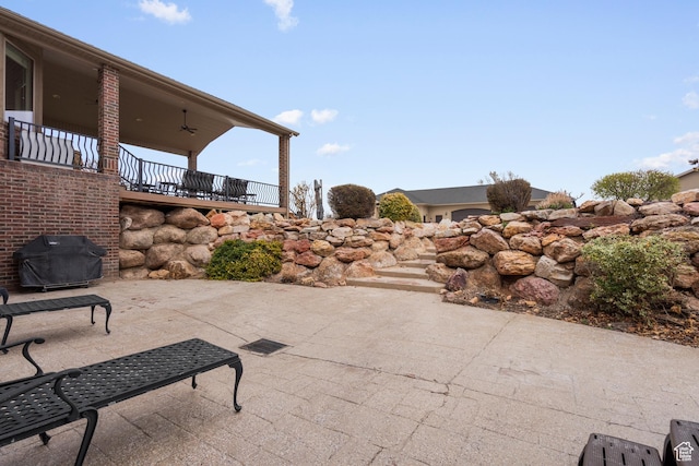 13053 S 1300 W, Riverton, UT 84065 - view of patio with area for grilling