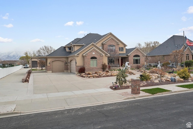 13053 S 1300 W, Riverton, UT 84065 - traditional home with brick siding, driveway, an attached garage, and a carport