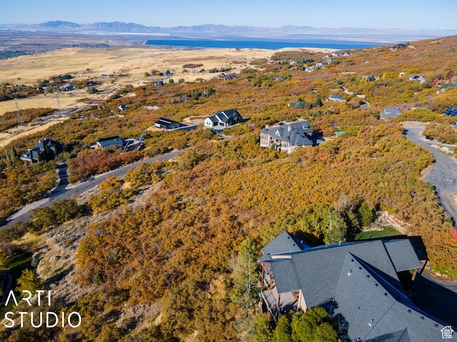 5055 Waterfall Dr, Pleasant View, UT 84414 - aerial view with a mountain view