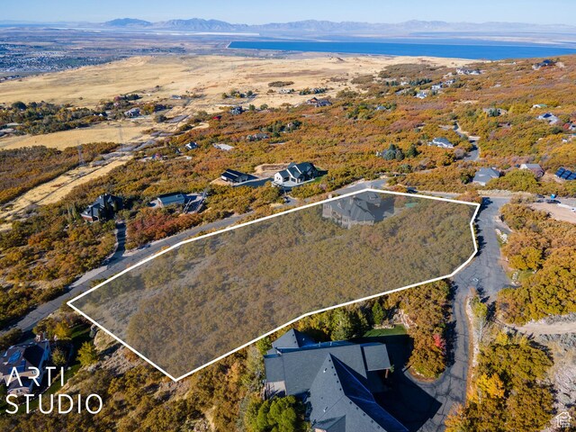 5055 Waterfall Dr, Pleasant View, UT 84414 - bird's eye view featuring a mountain view