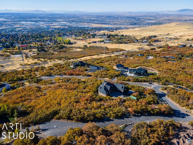5055 Waterfall Dr, Pleasant View, UT 84414 - birds eye view of property featuring a mountain view