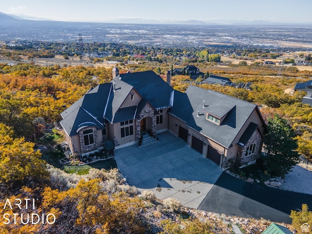 5055 Waterfall Dr, Pleasant View, UT 84414 - birds eye view of property