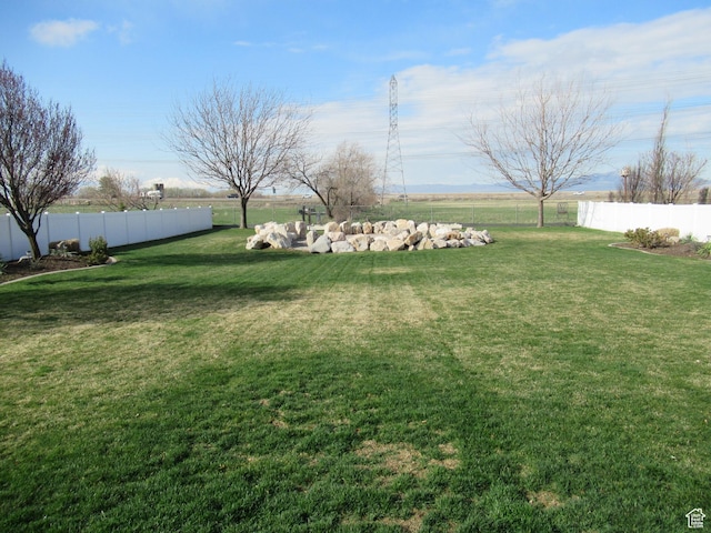 760 S Wellington Dr W, Kaysville, UT 84037 - view of yard featuring a fenced backyard
