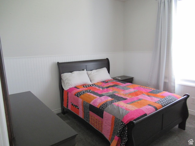 760 S Wellington Dr W, Kaysville, UT 84037 - bedroom with carpet flooring and wainscoting