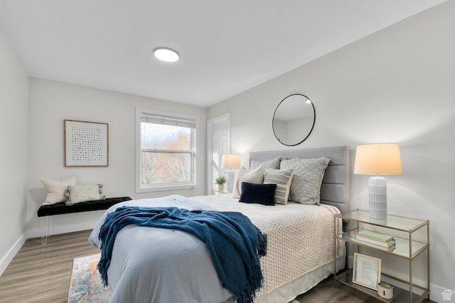 213 S Alpine Cir, Alpine, UT 84004 - bedroom with baseboards and wood finished floors