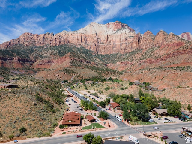 35 Lion Blvd, Springdale, UT 84767 - aerial view featuring a mountain view