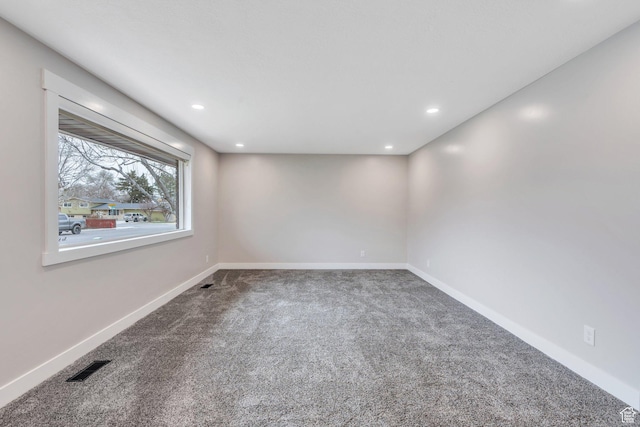 975 N 200 E, Lehi, UT 84043 - empty room with baseboards, visible vents, recessed lighting, and carpet