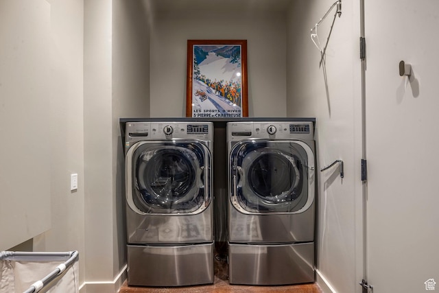 8006 N Sunrise Loop, Park City, UT 84098 - laundry room with washing machine and dryer and laundry area