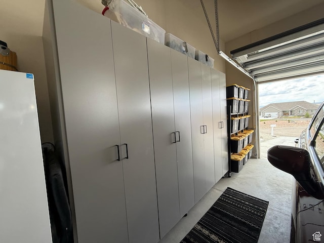 1240 W 2360 N, Helper, UT 84526 - garage with freestanding refrigerator
