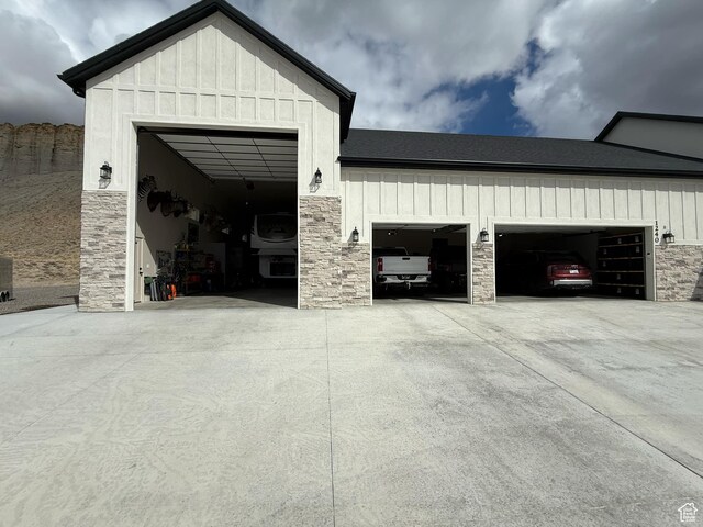1240 W 2360 N, Helper, UT 84526 - garage featuring driveway