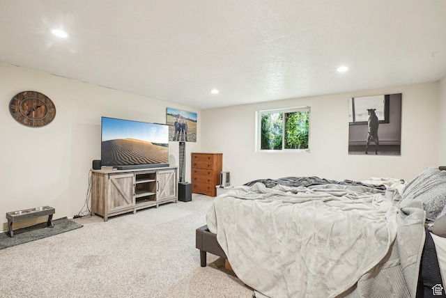 1349 E Madera Hills Dr S, Bountiful, UT 84010 - carpeted bedroom featuring recessed lighting