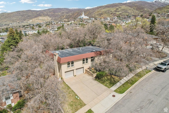 1349 E Madera Hills Dr S, Bountiful, UT 84010 - bird's eye view with a mountain view
