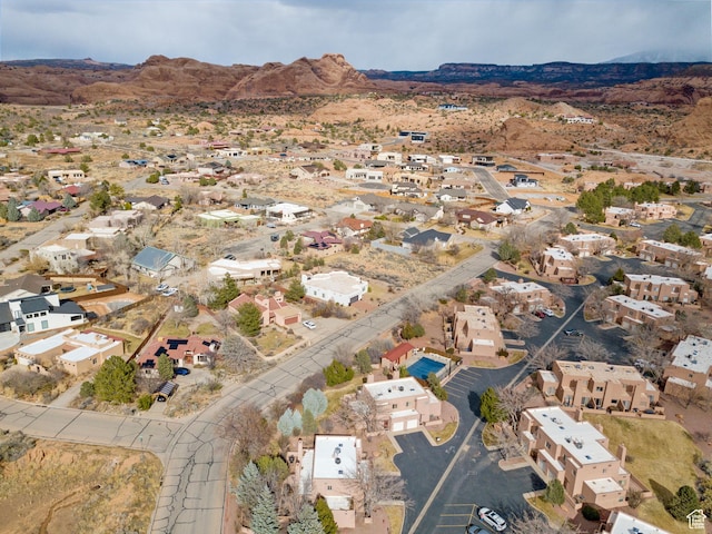 3245 E Fairway Loop, Moab, UT 84532 - aerial view with a residential view and a mountain view