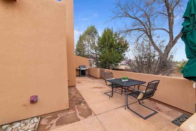 3245 E Fairway Loop, Moab, UT 84532 - view of patio / terrace featuring outdoor dining area and area for grilling