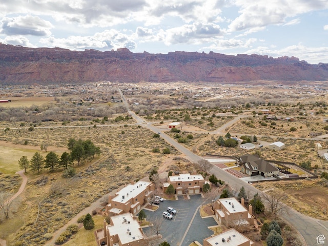 3245 E Fairway Loop, Moab, UT 84532 - aerial view with a rural view and a mountain view