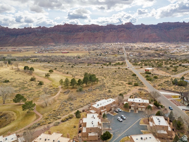 3245 E Fairway Loop, Moab, UT 84532 - bird's eye view with a rural view and a mountain view