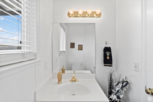 6958 S Sunrise Hills Cir E, Cottonwood Heights, UT 84121 - bathroom with toilet and vanity