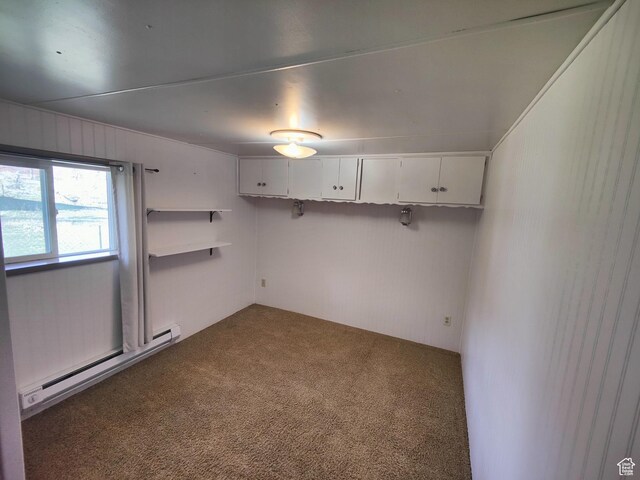124 N Lakeview Dr, Manila, UT 84046 - spare room with carpet floors and baseboard heating