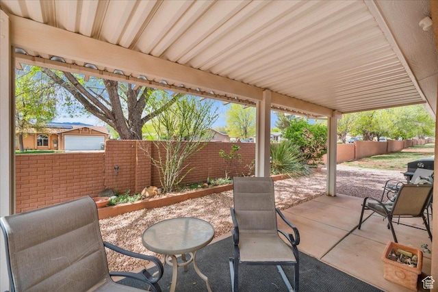 544 S Fiesta Dr, Ivins, UT 84738 - view of patio / terrace featuring a fenced backyard