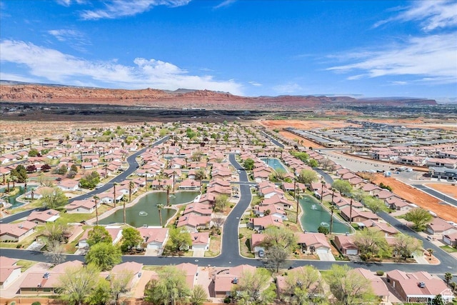 544 S Fiesta Dr, Ivins, UT 84738 - bird's eye view featuring a residential view and a mountain view