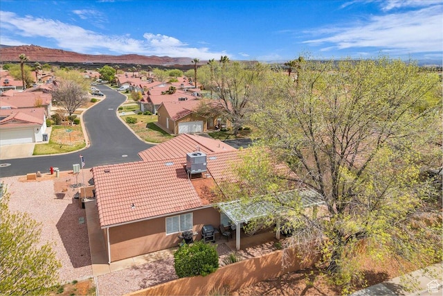 544 S Fiesta Dr, Ivins, UT 84738 - birds eye view of property with a mountain view and a residential view