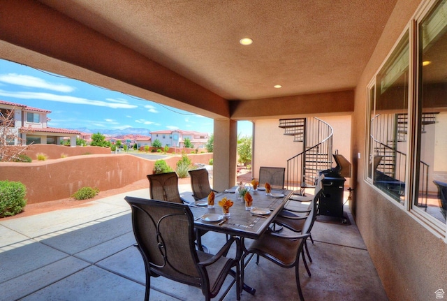 3823 W Dream Cir Unit 120, Santa Clara, UT 84765 - view of patio featuring outdoor dining area