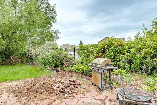 1784 W Grays Pl, Lehi, UT 84043 - view of patio / terrace featuring area for grilling and fence