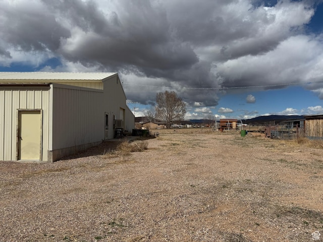 6051 N 11500 E, Lapoint, UT 84039 - view of yard featuring an outbuilding