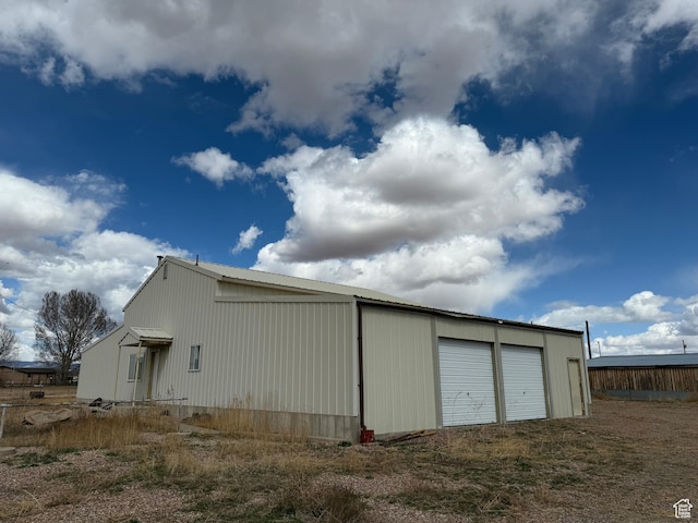 6051 N 11500 E, Lapoint, UT 84039 - view of detached garage
