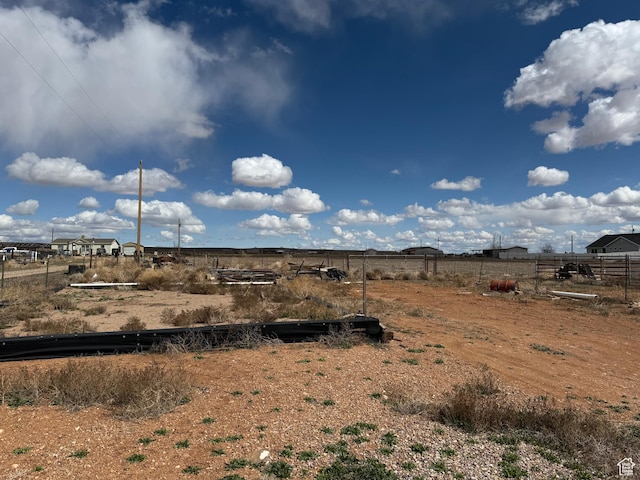 6051 N 11500 E, Lapoint, UT 84039 - view of yard featuring fence and a rural view