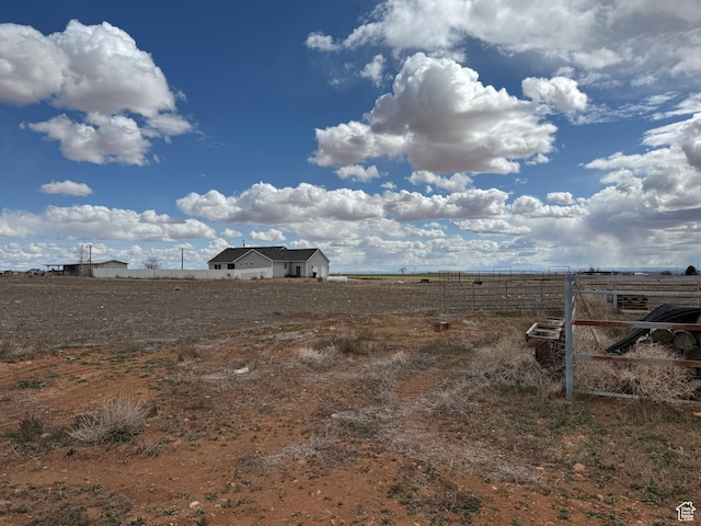 6051 N 11500 E, Lapoint, UT 84039 - view of yard with fence and a rural view