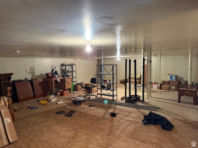 6051 N 11500 E, Lapoint, UT 84039 - exercise room featuring carpet floors