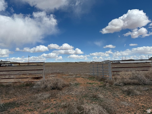 6051 N 11500 E, Lapoint, UT 84039 - view of yard featuring fence and a rural view