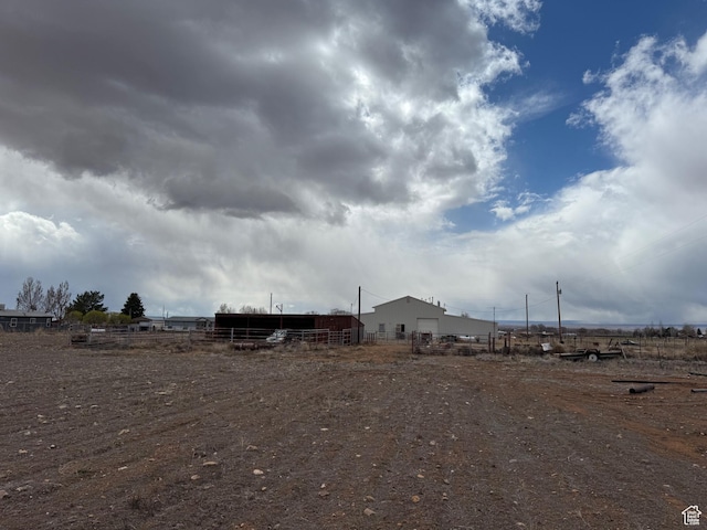 6051 N 11500 E, Lapoint, UT 84039 - view of yard featuring fence and a rural view