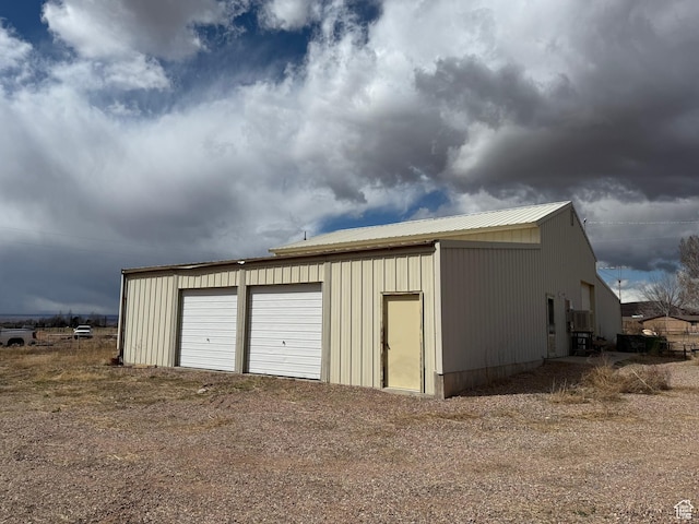 6051 N 11500 E, Lapoint, UT 84039 - view of detached garage