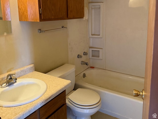 6051 N 11500 E, Lapoint, UT 84039 - full bath featuring shower / bathing tub combination, toilet, and vanity